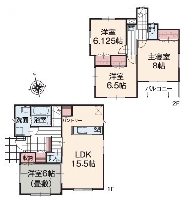 加須市久下２丁目　新築分譲住宅3号棟