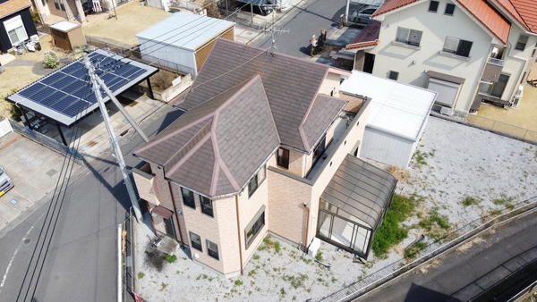 加須市水深の中古一戸建て(前面道路含む現地写真)