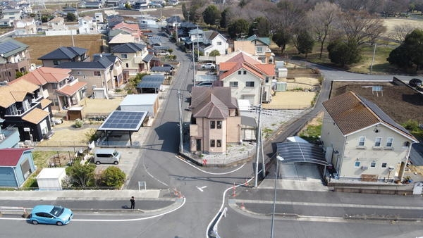 加須市水深の中古一戸建て(航空写真)