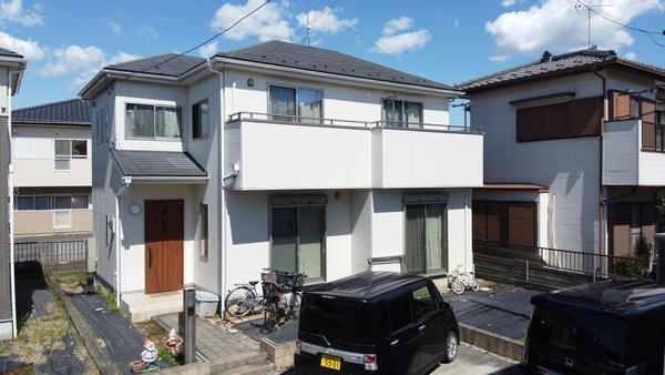 加須市礼羽の中古一戸建て(航空写真)