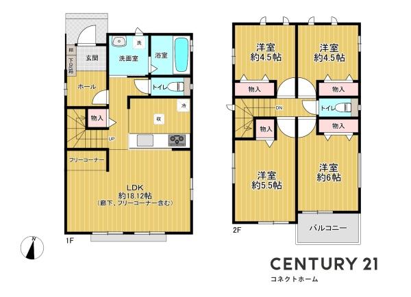 北名古屋市片場白山の新築一戸建