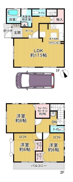 名古屋市北区楠４丁目の中古一戸建
