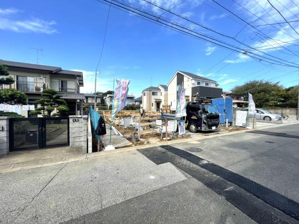 船橋市習志野台5丁目新築戸建 A号棟(前面道路含む現地写真)