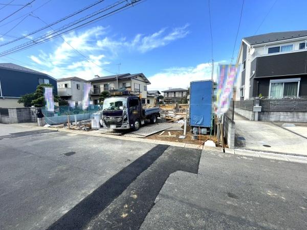 船橋市習志野台5丁目新築戸建 B号棟(前面道路含む現地写真)