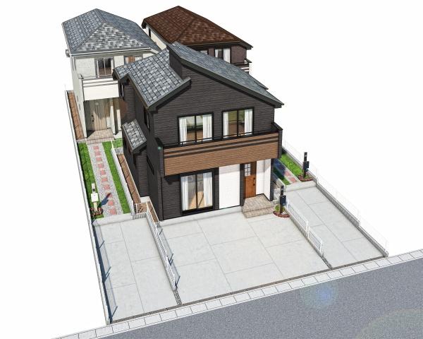 船橋市習志野台5丁目新築戸建 C号棟(完成予想図)