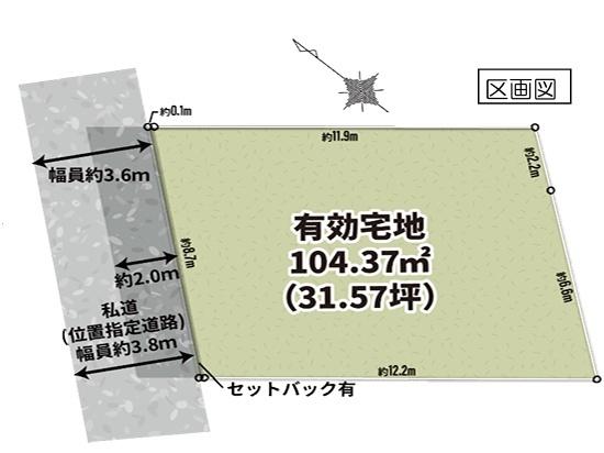 船橋市松が丘1丁目土地