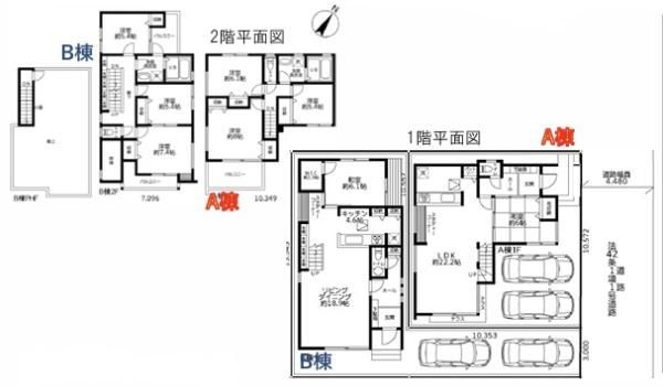 船橋市松が丘4丁目新築戸建　A棟