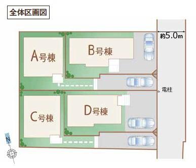 国分寺市新町1丁目　新築分譲住宅全4棟