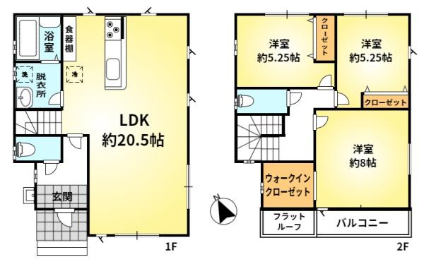 CleiasTown武蔵村山市残堀4丁目　４号棟