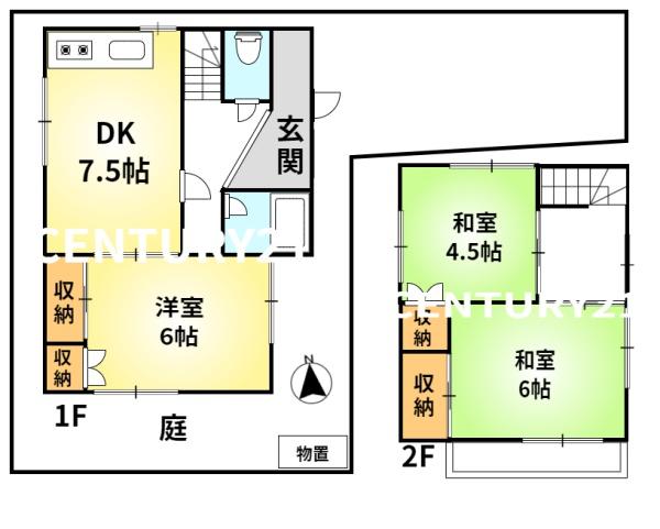 東村山市久米川町　一戸建て