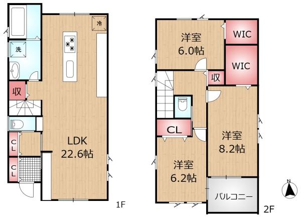 武蔵村山市学園１丁目の新築一戸建