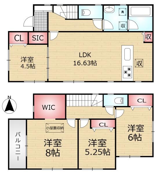 武蔵村山市大南１丁目の新築一戸建