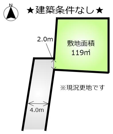 八王子市大楽寺町の売土地