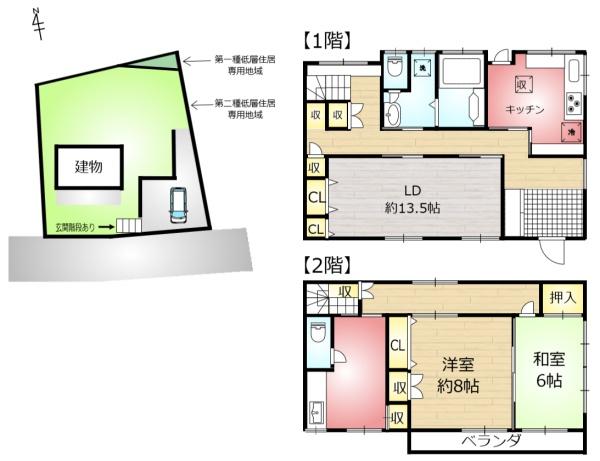 青梅市藤橋１丁目の中古一戸建て