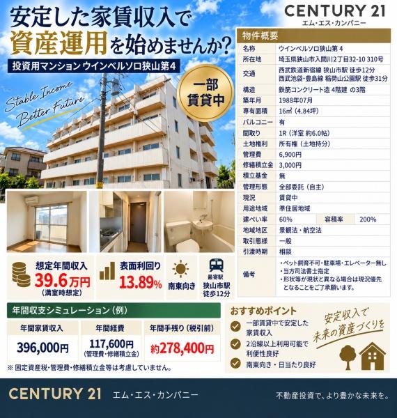 ウインベルソロ狭山第４