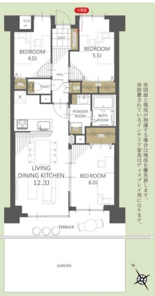 立川市マンションコスモ立川サングレイス