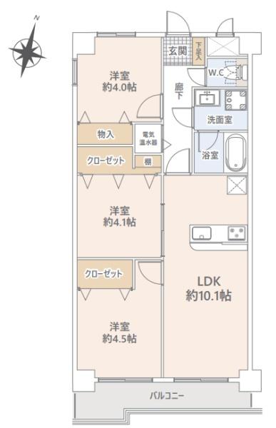 東村山市　マンション　ライオンズマンション東村山第２