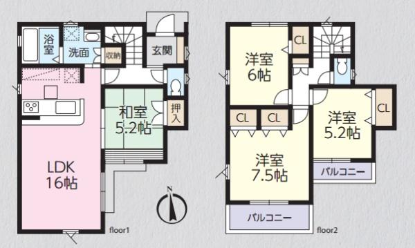 所沢市東狭山ケ丘１丁目の中古一戸建て