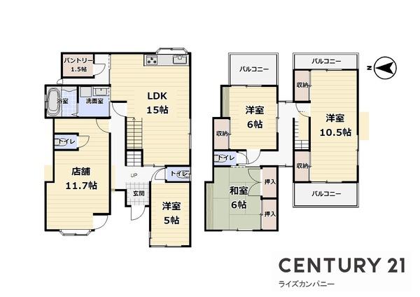 堺市北区東浅香山町1丁　中古戸建