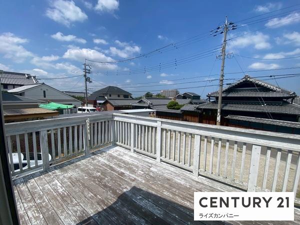 堺市中区東山の中古一戸建て(バルコニー)