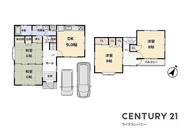 泉佐野市鶴原　中古戸建