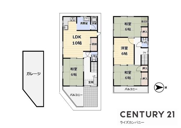 堺市西区浜寺船尾町西５丁の中古一戸建て