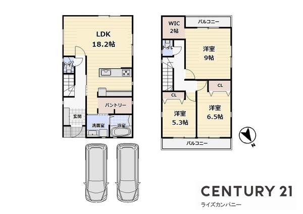 堺市西区浜寺昭和町3丁　新築戸建