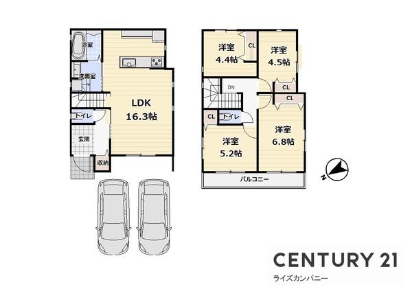 堺市堺区京町通　新築戸建　C号地