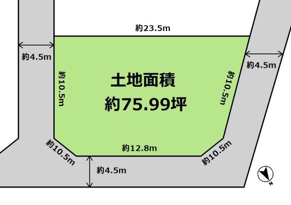 河内長野市北貴望ヶ丘　売土地