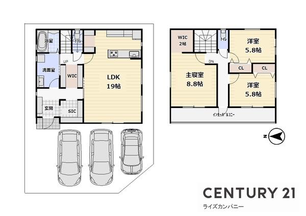 スマイルタウン長曽根町　A号地