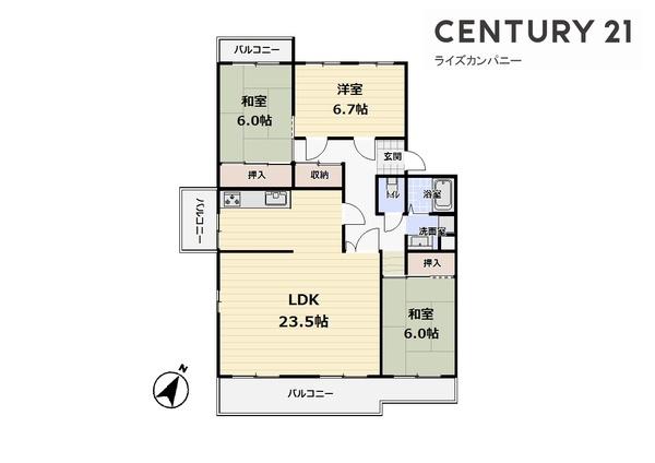 泉北御池台第1住宅　7号棟