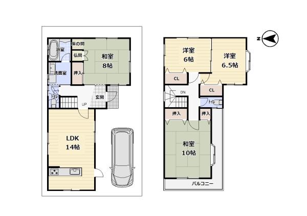 高石市西取石３丁目の中古一戸建て