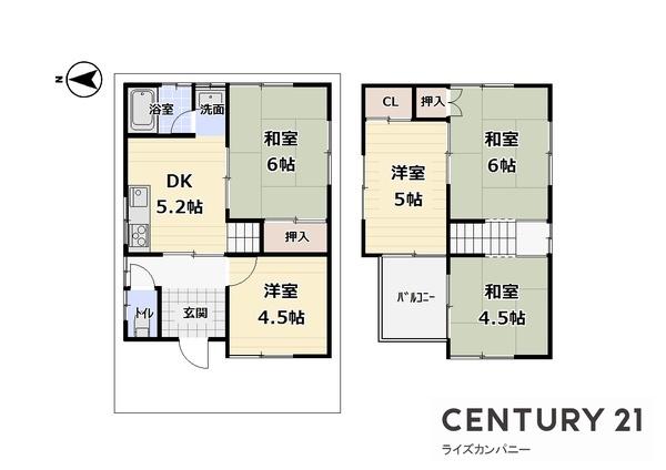 羽曳野市西浦４丁目の中古一戸建て
