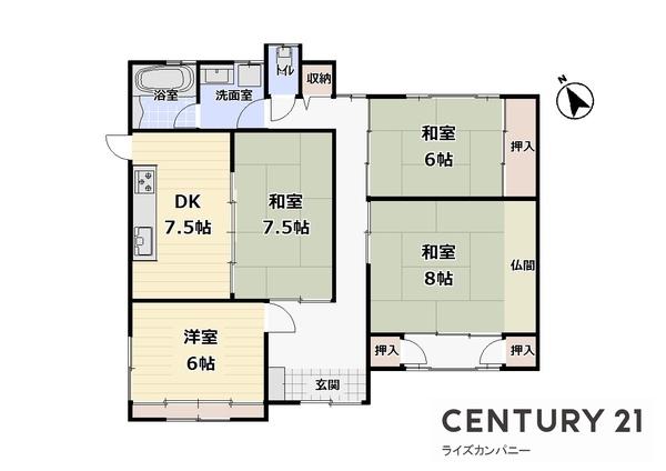 泉南郡岬町多奈川小島の中古一戸建て