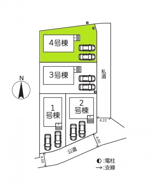 Cradlegarden　常陸太田市栄町　第1　4