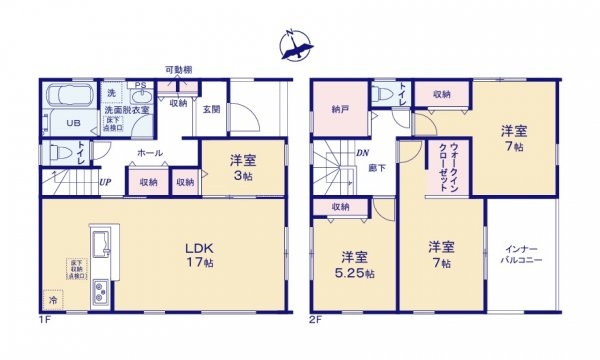 リーブルガーデン水戸市河和田町　第2　1