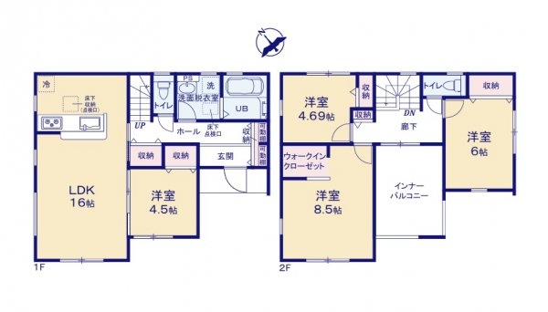 リーブルガーデン笠間市旭町　第12　4