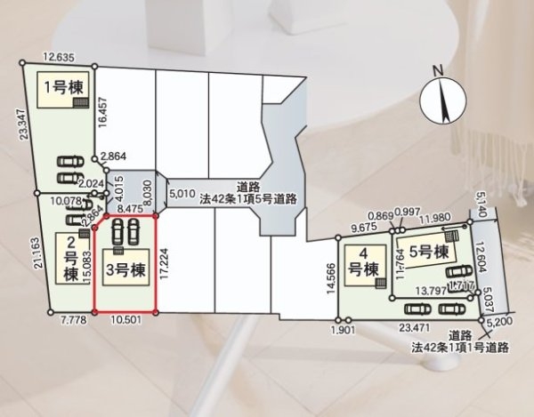 Cradlegarden　水戸市平須町　第7　3
