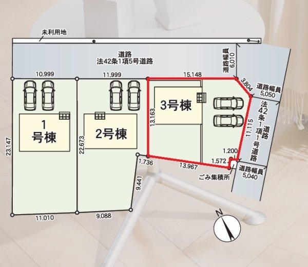 Cradlegarden　ひたちなか市田彦　第5　3