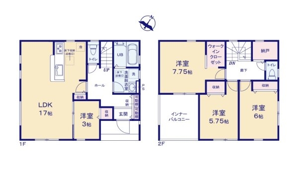 リーブルガーデン笠間駅前　1期　2