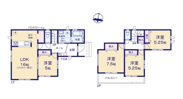 ハートフルタウン　水戸市大塚町　3期　A