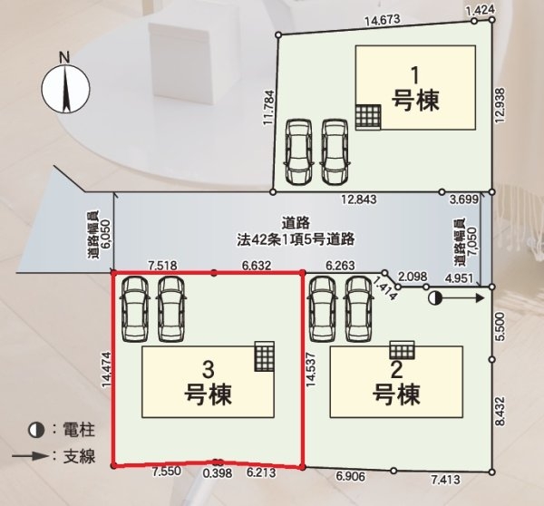 Cradlegarden　笠間市大田町　第3　3