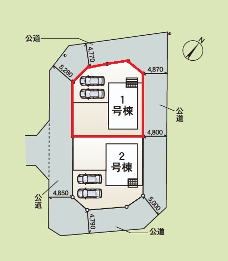 Cradlegarden　北茨城市中郷町粟野　第1　1