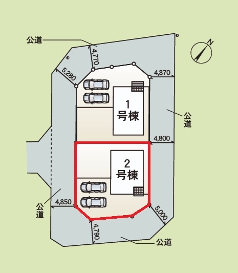 Cradlegarden　北茨城市中郷町粟野　第1　2