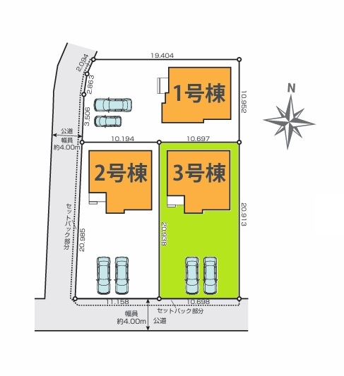 Terrace　笠間市南友部　1期　3