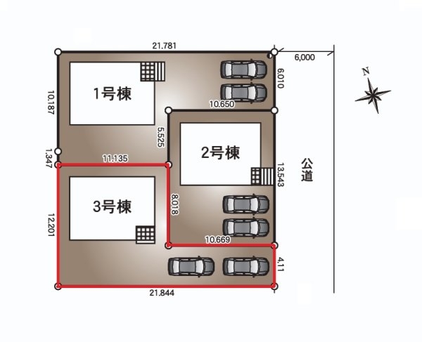Cradlegarden　北茨城市大津町北町　第12　3