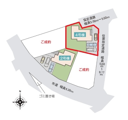 いろどりアイタウン　那珂市杉　23-P2　4