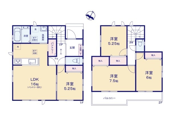 ハートフルタウン　ひたちなか市足崎1474番　B