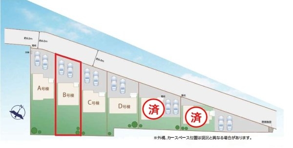 ハートフルタウン　ひたちなか市足崎1474番　B