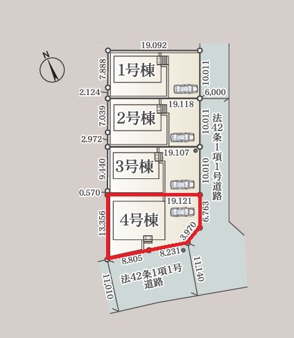 Cradlegarden　ひたちなか市平磯遠原町　第2　4
